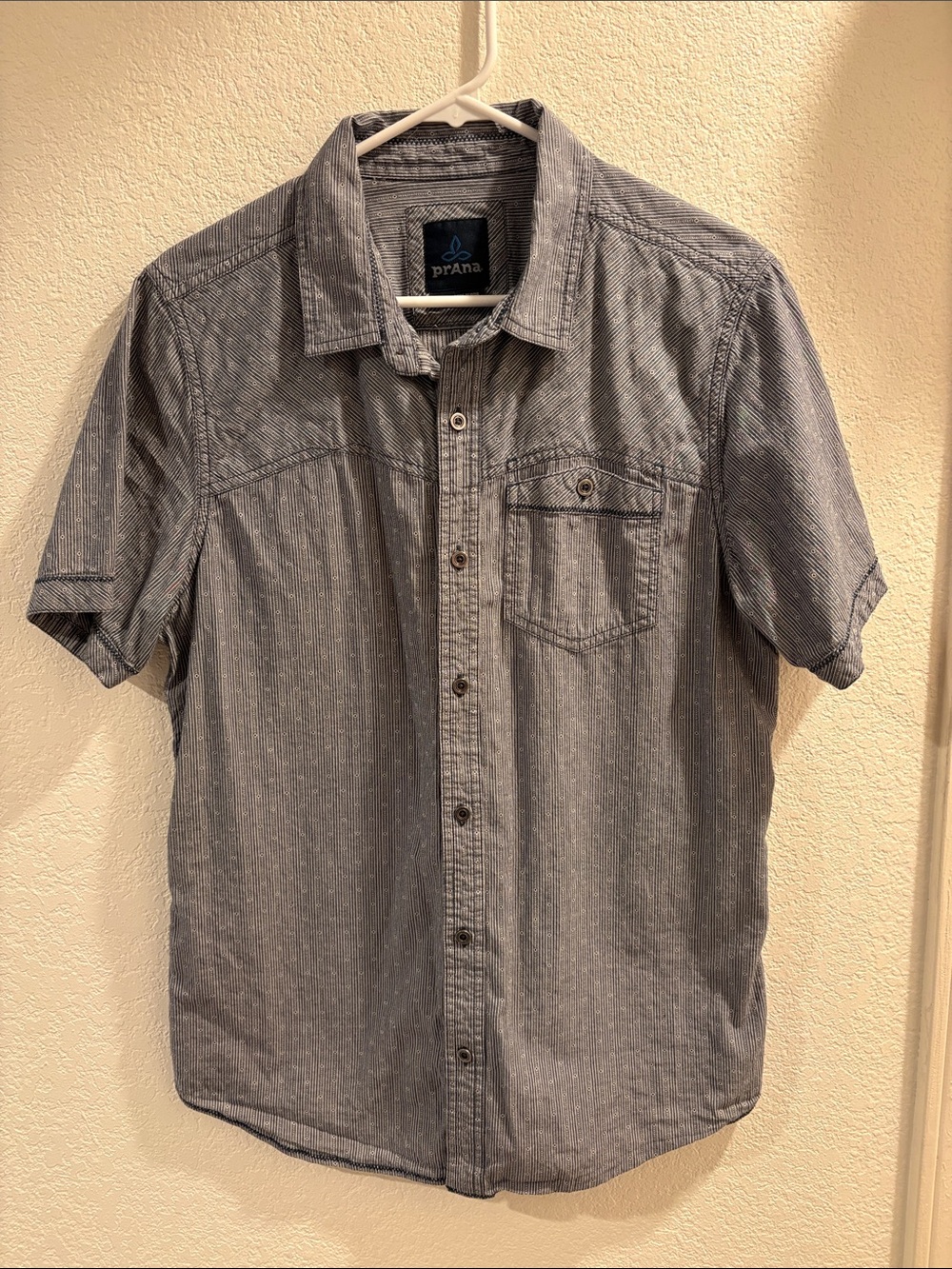 Prana Short-Sleeve Button-Up Shirt